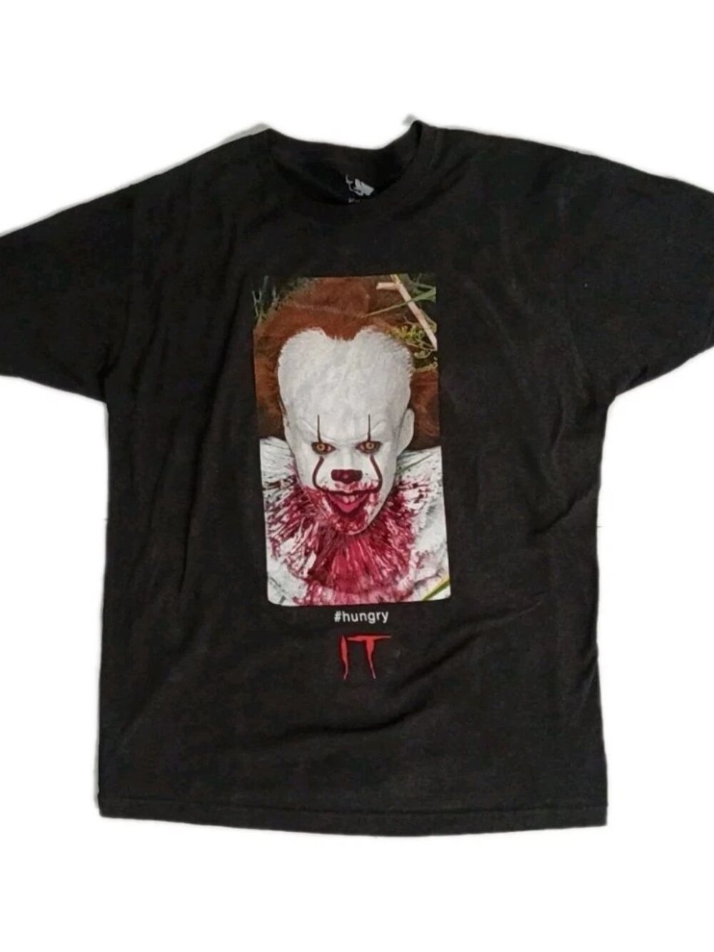 IT ~ The Movie T-Shirt Black Men’s Size Large (L) ~ Clown Pennywise Stephen King